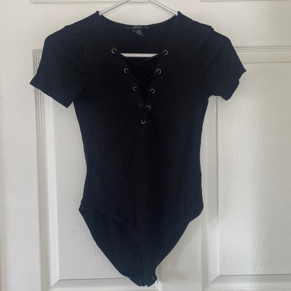 Forever 21 Black Bodysuit